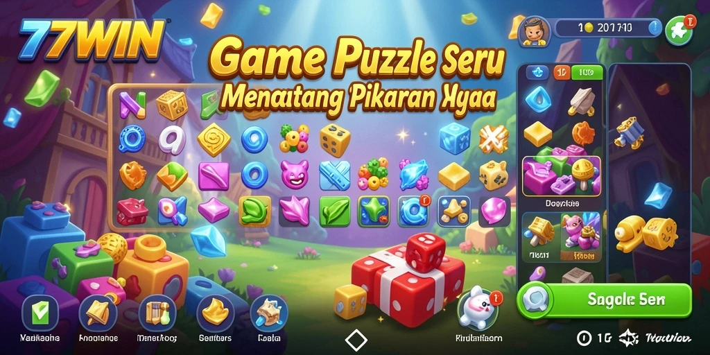 Tampilan gameplay yang menantang dan menarik di 77WIN.
