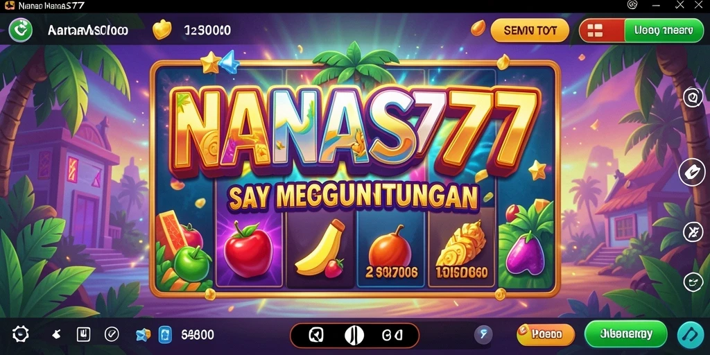 Screenshot gameplay NANAS777 menampilkan keseruan permainan Slot.