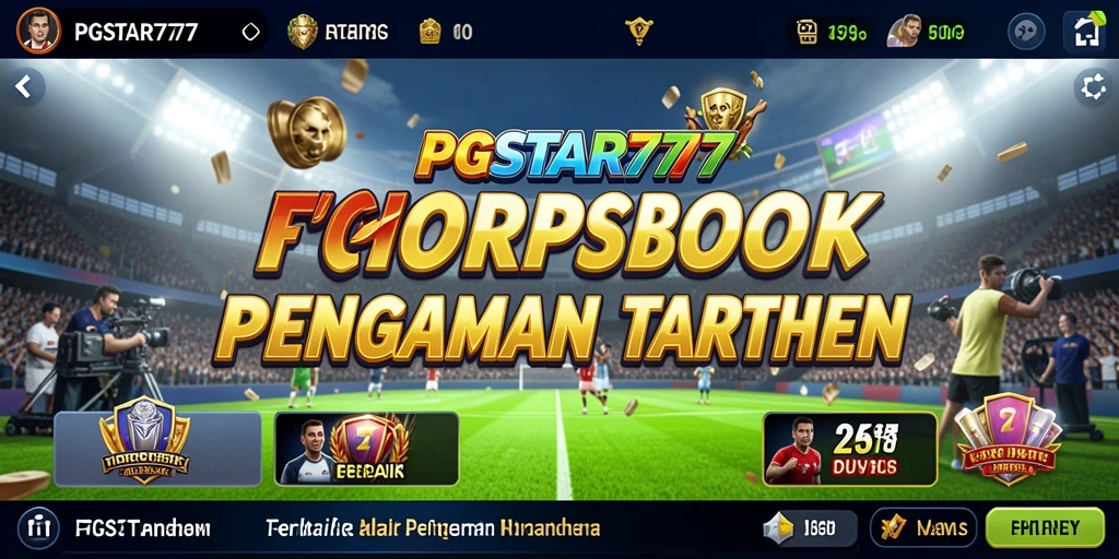 Tampilan menarik dan antarmuka pengguna yang mudah diakses di PGSTAR777.